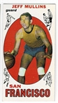 1969 Topps Basketball #70 Jeff Mullins - San Francisco Warriors RC